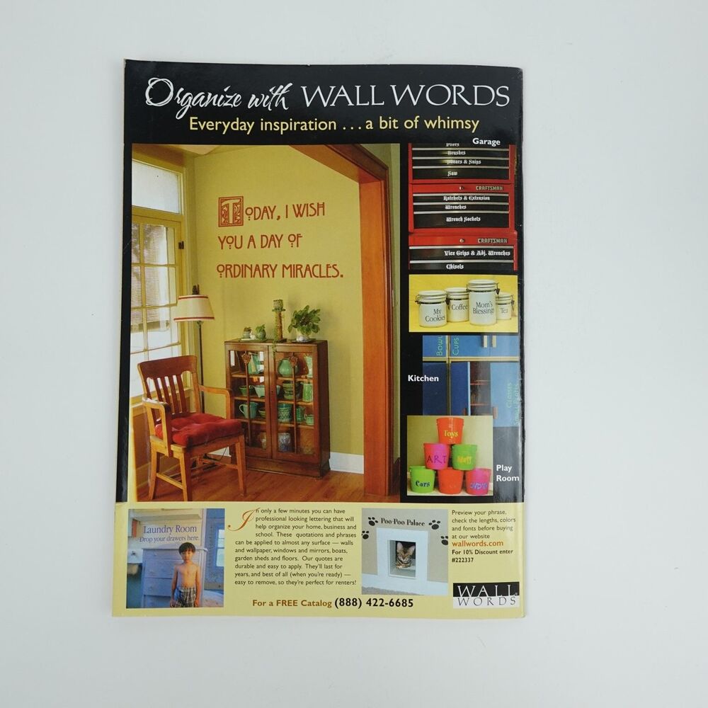 Storage Magazine 2008 Home Organization Declutter Decor - Picture 6 of 10